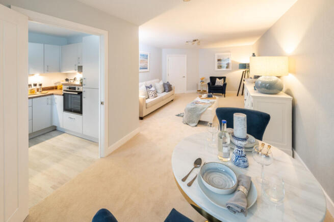 Show home dining room